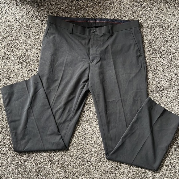 Dark Gray Mens Dress Pants SZ 38 X 32 English Laundry - Picture 3 of 7